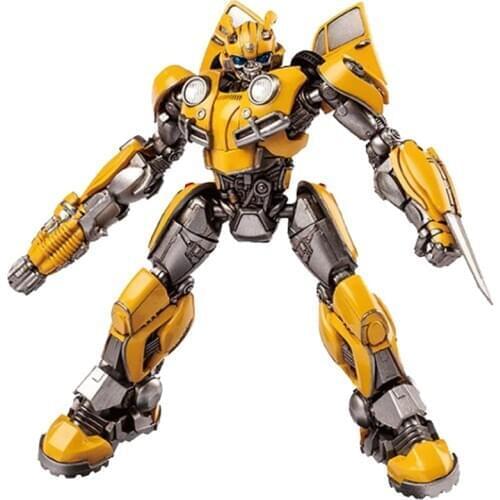 TRUMPETER 001 Transformation Action Figure Big Bee Movie Model Deformation Car Robot H6001 H6003 K0 SS18 Toys For Children Figma