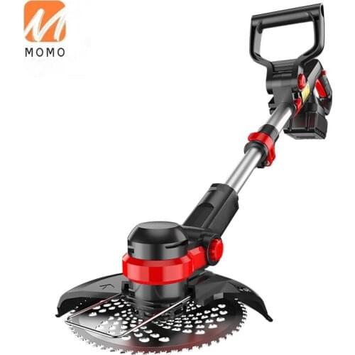 21V Electric telescopic Cordless Grass Line Trimmer, Lithium brush cutter Industrial replacement and accessories tools