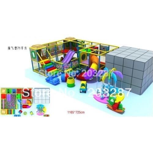 EN1176 certified indoor playground