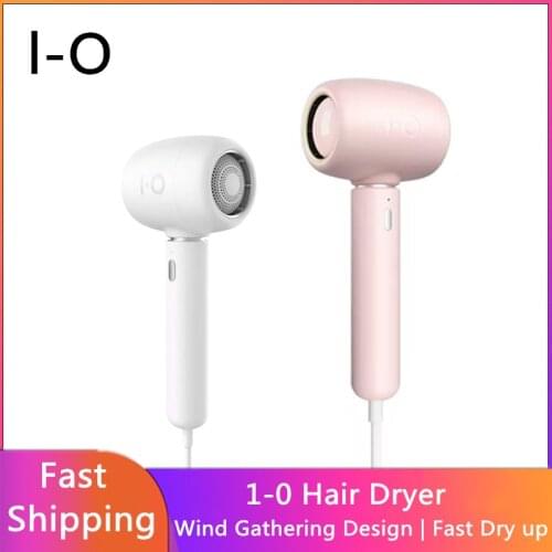 1-0 Hair Dryer Patented Spherical Wind Gathering Design Strong Anion Care 800W Intelligent Constant Temperature Portable Blower