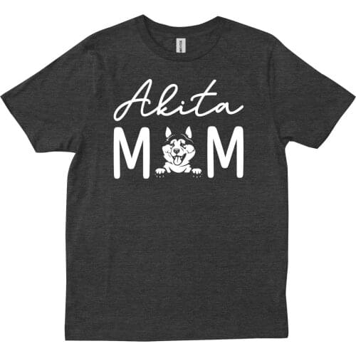 Dog Mom Lover Fur Mama Akita Cute Gift For Her T shirt