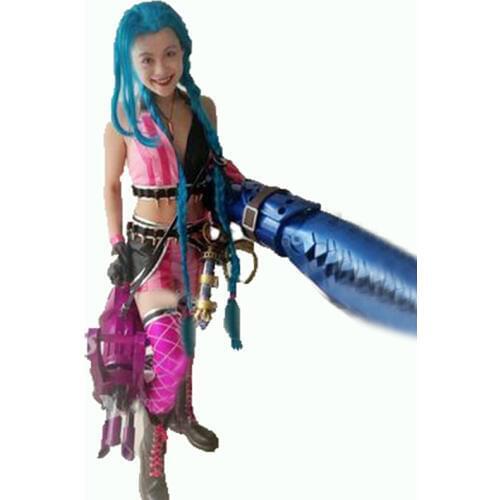 Jinx Cosplay Costume Lol Game Party Carnival Halloween cosplay Costumes