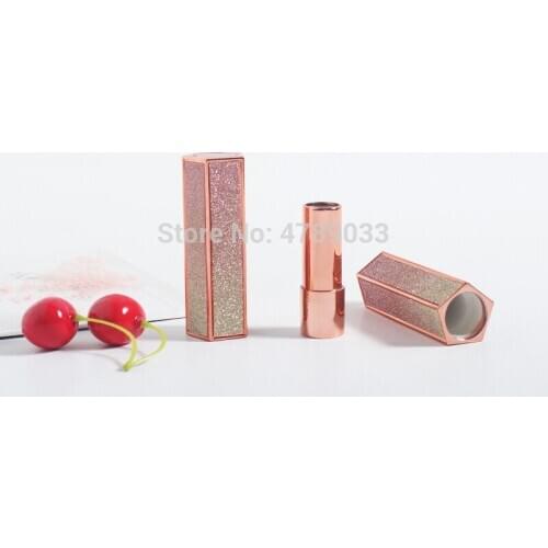 New Style 12.1mm Fashion Rainbow Empty Lipstick Tubes Container Top Quality DIY Lip Balm Tube Cosmetic Bottle 10/30/50pcs