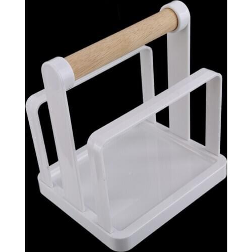 Simple Kitchen Chopping Board Storage Racks Wiping Chopping Knife Pot Lid Shelf Wiping Rack Cutting Boards Stand Cover Organizer
