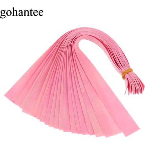 20 Pcs 0.55mm Thickness Slingshot Flat Rubber Band Elastic Natural Latex Rubber Tube Hunting Catapult 20/12mm Width 250mm Length