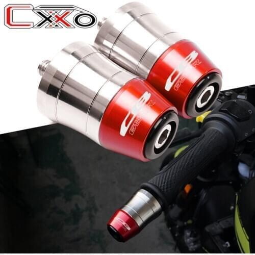 For Honda CB 650R CBR 650R CB650R CBR650R 2018-2020 Heavy stainless steel Handlebar Grips Handlebar End Caps Cursor