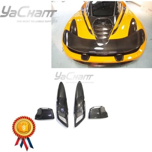 Dry Carbon Fiber Air Intake Vents Fit For 2018-2020 720S Coupd OEM Style Rear Fender Side Air Intake Vents Replacement DCF