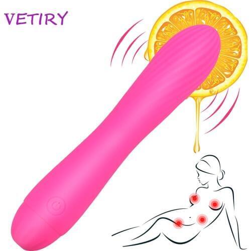 VETIRY 7 Speed Dildo Vibrator Magic Wand G-spot Massage Vagina Clitoris Stimulation Sex Toys for Women Female Masturbation