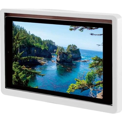 For IPAD Bathroom Waterproof Wall Tablet Holder Self-adhesive Holder Touch Screen Home Wall Bathroom Shower Sealing Storage Box