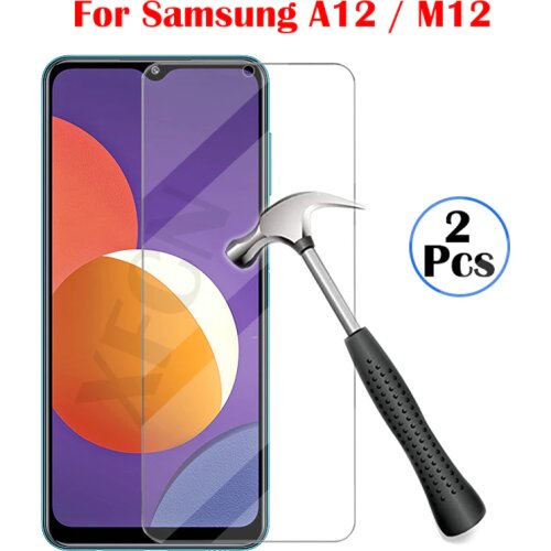 Protective glass for samsung a12 a 12 12a screen protector tempered glass for samsun galaxy m12 m 12 film sansung samsumg galaxi