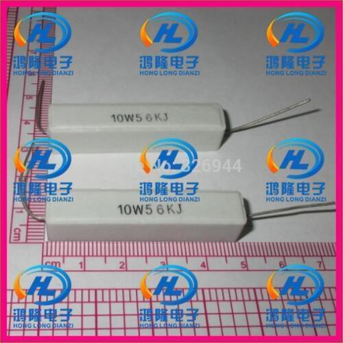 10pcs/lot) 10W 56K ohm +/-5% / 10W 56KJ ohm 5% / 10W 56KRJ