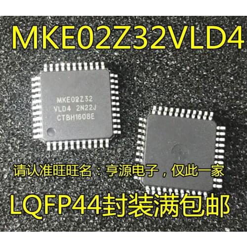 100% New&original MKE02Z32VLD4 MKE02Z32 LQFP44