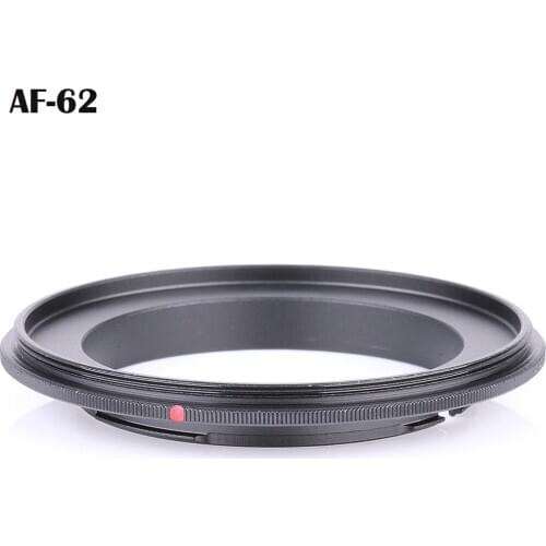 AF-62mm Macro Reverse lens Adapter Ring for Sony DSLR AF Mount
