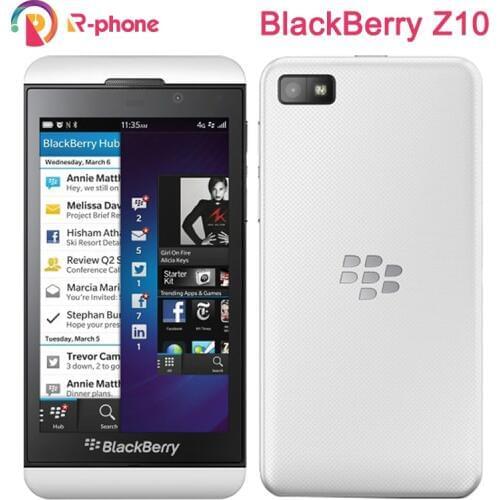 Blackberry Z10 Dual Refurbished Mobile Phone core GPS WiFi 8MP 4.2" 16GB ROM cell Phone Original Unlocked
