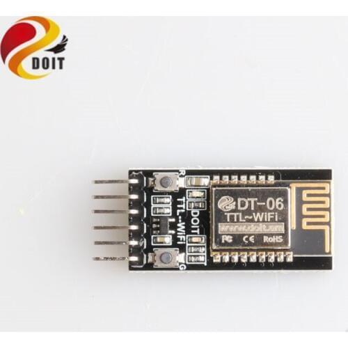 DOIT DT-06 Wireless WiFi Serial Port Transparent Transmission Module TTL to WiFi Compatible with Bluetooth HC-06 interface CAR