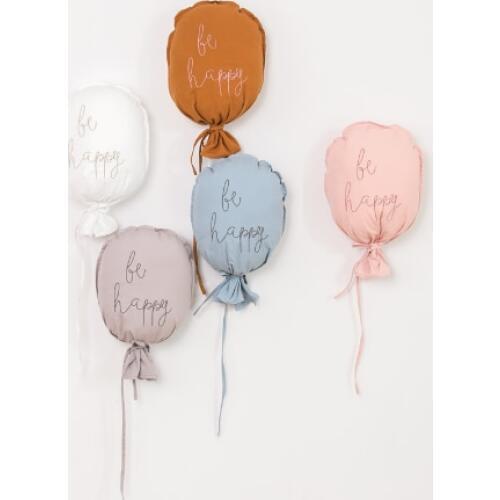 Baby Pillow Cotton Cartoon Balloon Pendant Pillow Nordic Wind Stereo Baby Room Wall Decor Tent Hanging Baby Photography Props