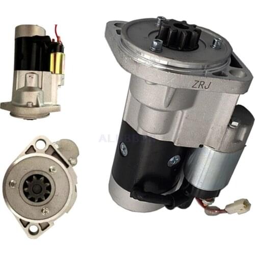 For YANMAR 4TNV94/98 HYUNDAI R55 DOOSAN DH DX DAEWOO DH60-7 Excavator starter motor starter motor excavator parts