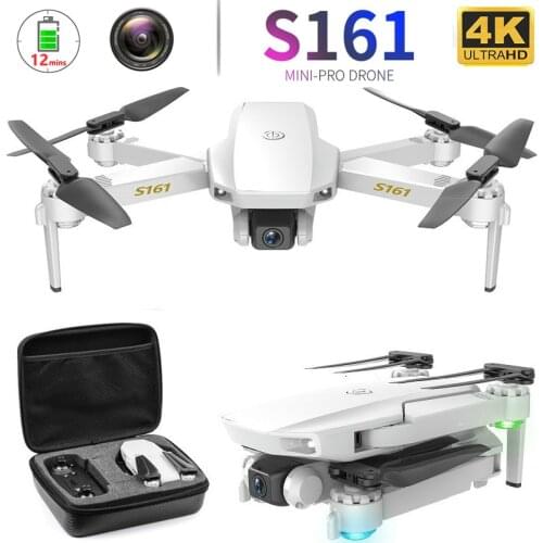 S161 Mini Drone With 4K HD Dual Camera Optical Flow Positioning New RC Helicopter RC Toy Dron Professional Foldable Quadcopter