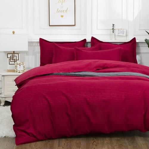 Modern Duvet Cover Set For Adults And Children Solid Color Bed Linens For Washable Soft Bedding Sets For Home