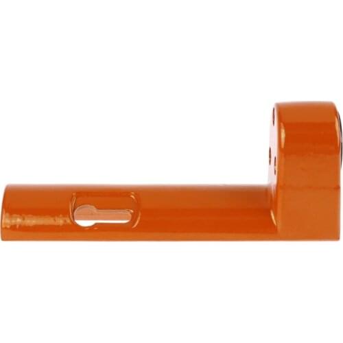 Circular Vial Aluminum Die Cast Rod Level Bubble Spirit 90 Degree for Prism Pole