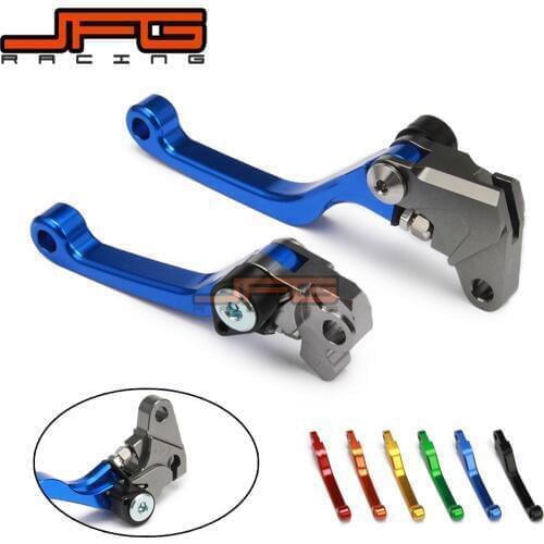 Motorcycle CNC Aluminum Billet Pivot Foldable Brake Clutch Levers For YAMAHA WR250F WR450F WRF 250 450 2005-2015 Dirt Bike