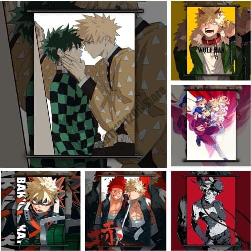 My Hero Academia Anime Diamond Painting Mosaic Cross Stitch Kits Christmas Home Decoration Diamond Embroidery Full Round Drill