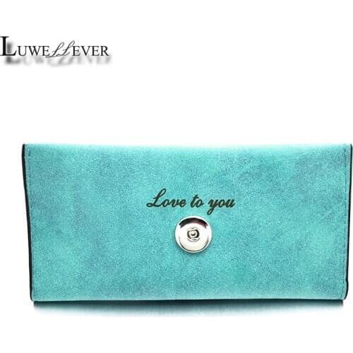 New Candy Color New 009 Bag Snap Button Purse Pu Leather Wallet Bags Charms Bracelet Jewelry For Women Fit 18mm Button Mini Bags