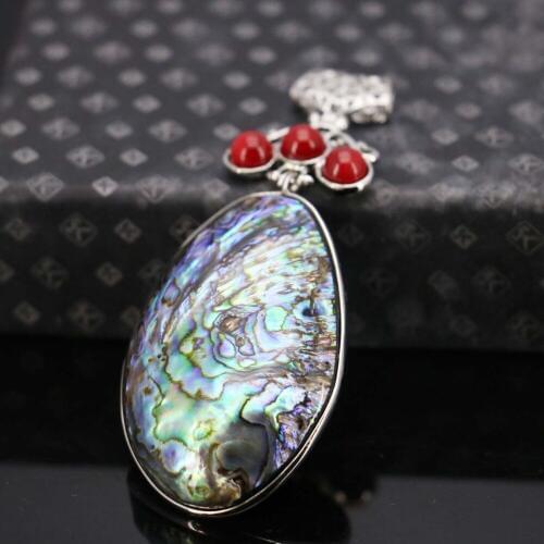 Prevalent 41*60mm seashells stripe Red coral pendant jewelry making design Accessories Wholesale gifts Series