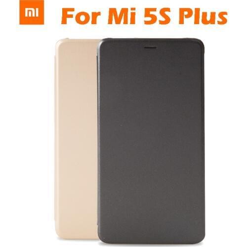 Original Xiaomi MI5s plus M5s plus Smartwake Flip Cover Case Leather Cover PC+PU For Xiaomi MI5S MI5S Plus Inch 5.7