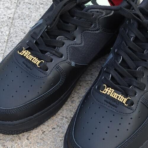 Customized Name Shoe Buckle Personalized Stainless Steel Jewelry Nameplate Charm Best Label For Sports Shoes And Casual Shoes