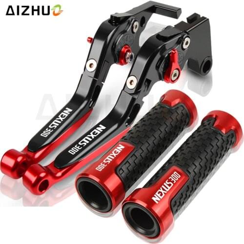 Motorcycle CNC Brake Clutch Levers Handlebar FOR GILERA NEXUS300 Nexus 300 E3 2008-2012 2011 2010 7/8''22mm Handle Bar Hand Grip