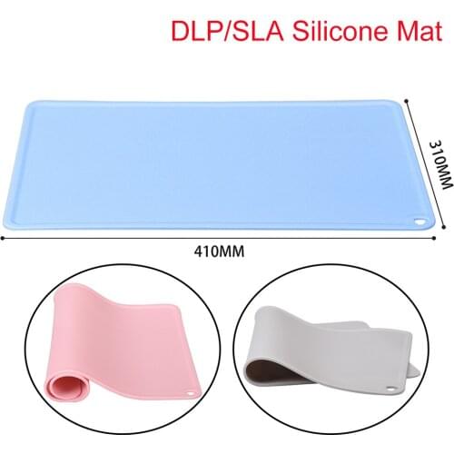Silicone Slap Mat Resin Mat 410x310MM Light-curing Silicone Pad Clean-Up To Protect Work Surface For DLP SLA 3D Printer Parts