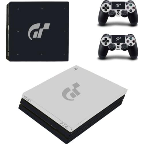 GT Sport PS4 Pro Sticker Play station 4 Skin Sticker Decals For PlayStation 4 PS4 Pro Console & Controller Skins Vinyl