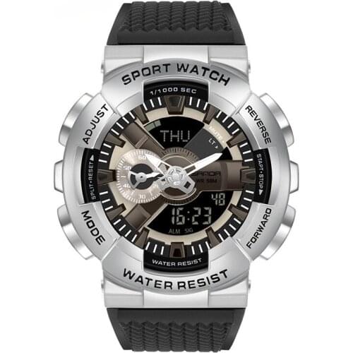 Three of the new super men watch fashion show synchronization outdoor noctilucent electronic multi-function watch