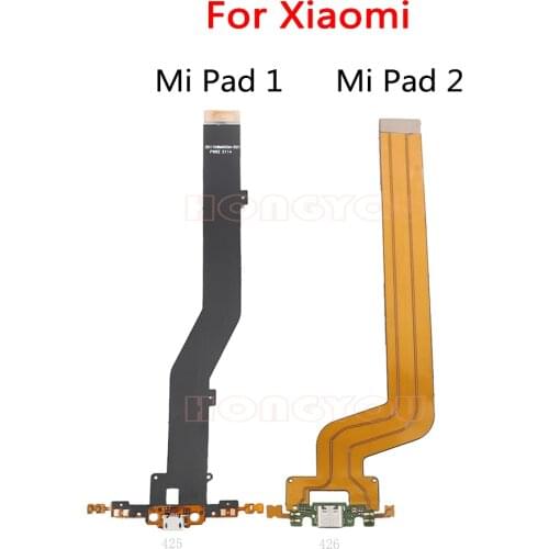 USB Charging Port Connector Charge Dock Socket Jack Plug Flex Cable For Xiaomi Mi Pad 1 2 MiPad TABLET 1 A0101