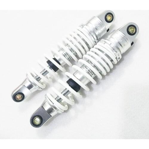 265mm 7mm Motorcycle Shock Absorber Rear Suspension for Honda Yamaha Suzuki Kawasaki Dirt bikes Gokart Motorcycles and Quad