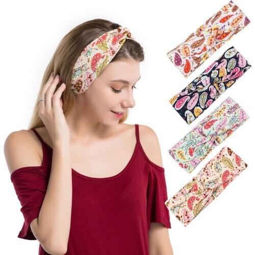 3 pcs Women Yoga Hair bands Accessories Colorful Printed Pattern Headband for Running Yoga Pilates Exercise Scarf Hairbands