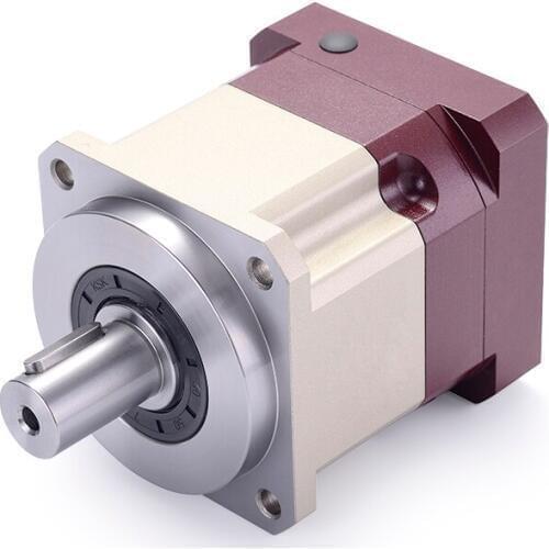 5 arcmin high Precision Helical planetary reducer gearbox ratio 10:1 for 40mm 50W 100W AC servo motor input shaft 8mm