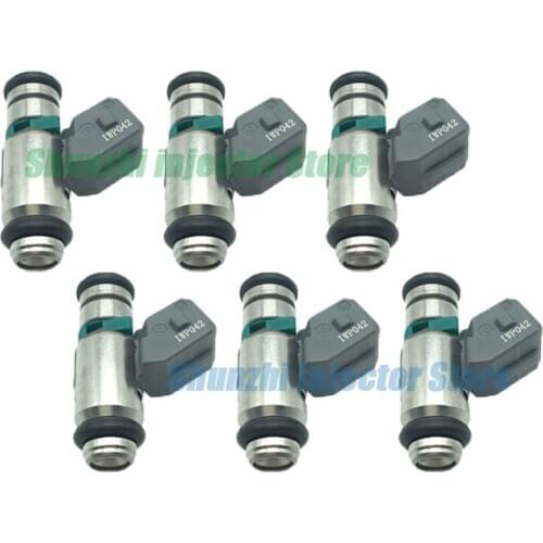 6pcs Fuel Injector Nozzle For RENAULT CLIO MEGANE SCENIC ESPACE LAGUNA TRAFIC 1.8 2.0 OEM:8200207049 8200028797 IWP-042 IWP 042