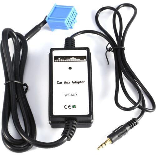 Car Audio MP3 Player AUX IN Adapter Interface Cable For Honda For Accura For Accord For Civic 3.5mm