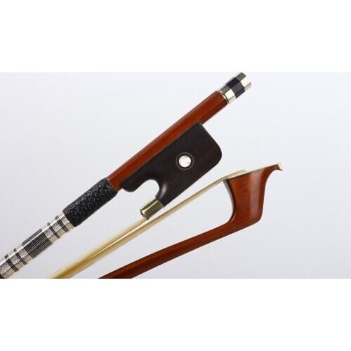 Free Shipping! 4/4 Cello bow Brazil wood Great Balance Natural HorseTail