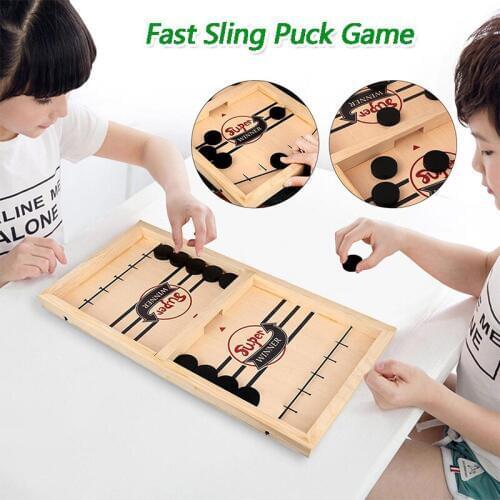 Fast Hockey Sling Puck Game Paced Sling Puck Winner Fun Toys Board-Game Party Game Toys For Adult Child Family Hot In Sale