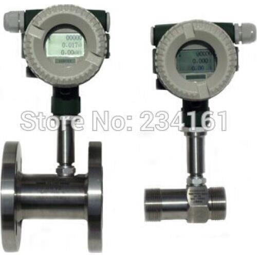 Digital liquid turbine flow meter DN50