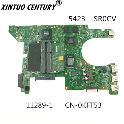 CN-0KFT53 0KFT53 KFT53 11289-1 Dell Inspiron 14Z 5423 DDR3 SR0CV i3-2367M dizüstü dizüstü anakart anakart test