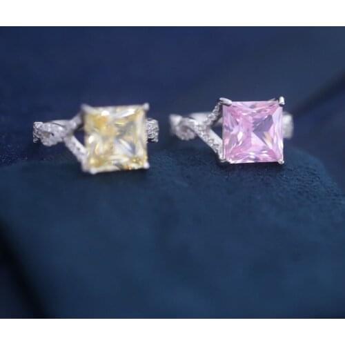 Designer Fashion 925 Sterling Silver Jewelry 3A Cubic Zirconia Party Ring