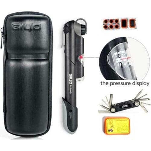GIYO Bicycle Repair Tools Portable Bike Tire Repair Kits Pump Cycling Storage Bottle Top Quality