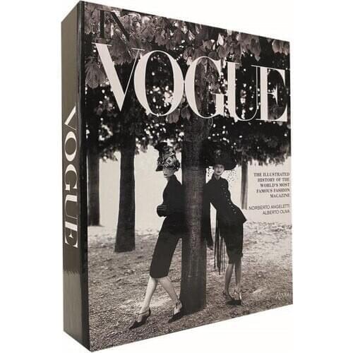 Fashion Book - Openable Home Decoration Book Box - Modern Books - Simulation Book - You Can Do Storage with This Book-Box