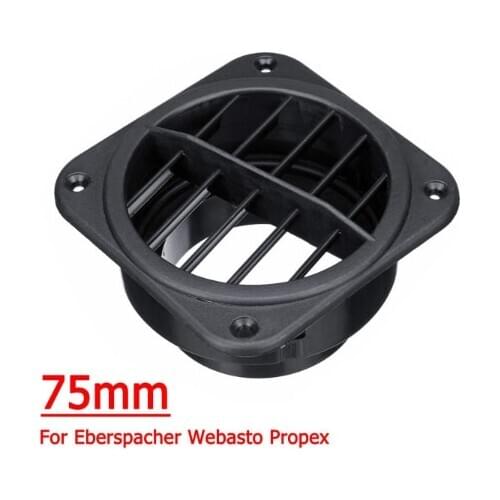 For Eberspacher For Webasto Propex Heater 75mm Car Heater Ducting Warm Air Vent Outlet Car Styling Air Conditioning & Heat Part