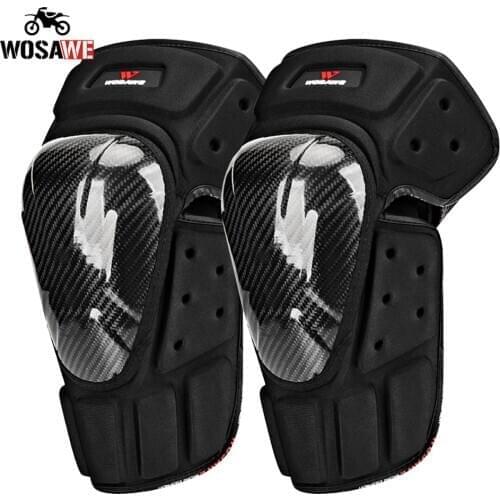 WOSAWE Motorcycle Kneepads Racing Motocross Moto Knee Protection Motor Knee Pads MTB protection Knee Guard Protective Gear