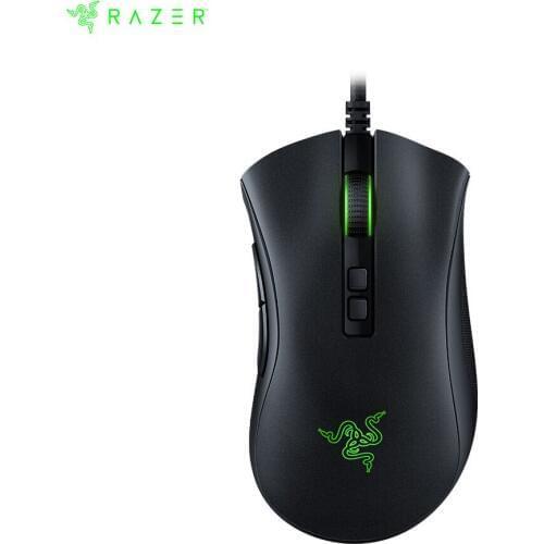 Razer DeathAdder V2 Wired Gaming Mouse 20000DPI RGB Mice 8 Buttons Ergonomic Design for gamer Computer Laptop PC
